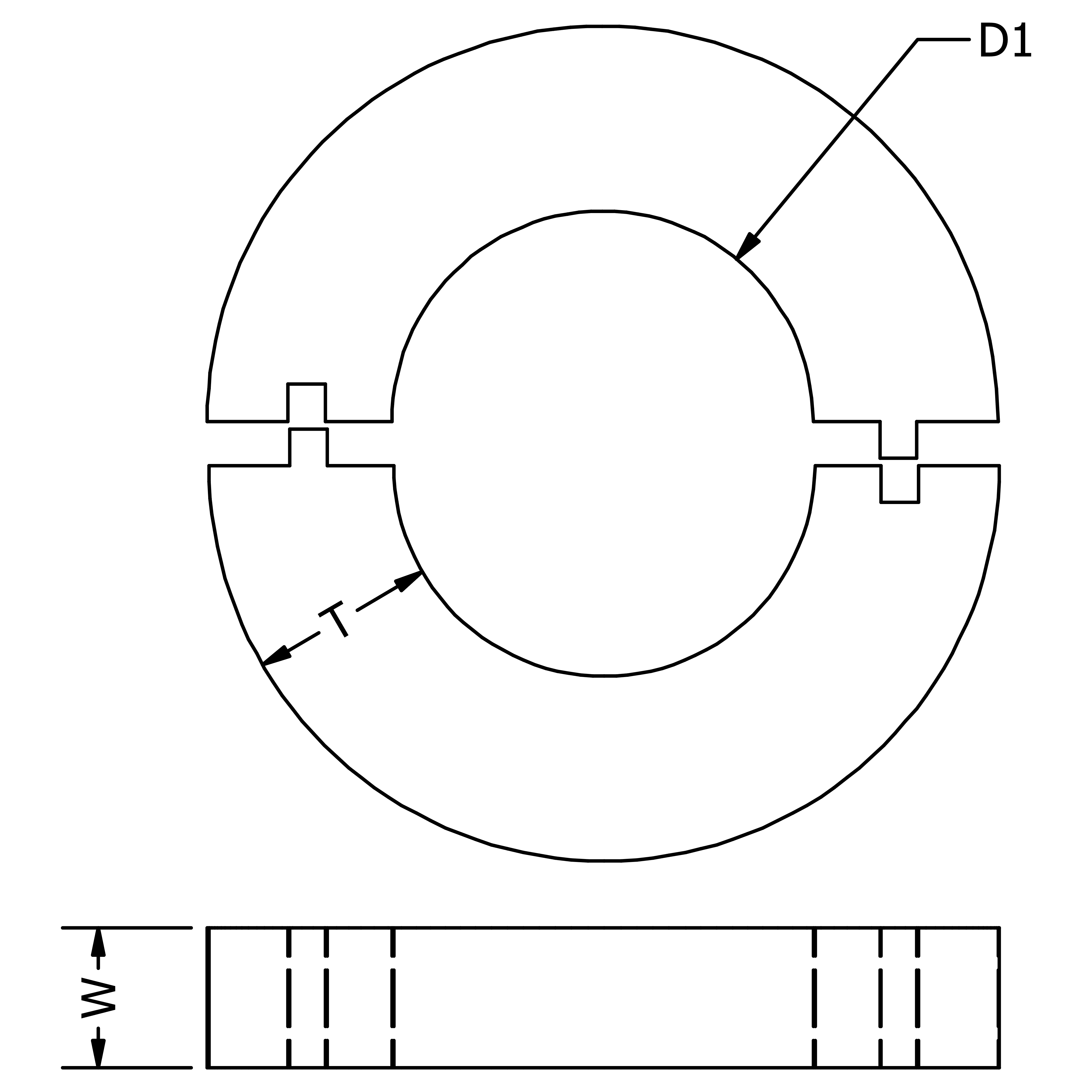 Rubber Support Inserts