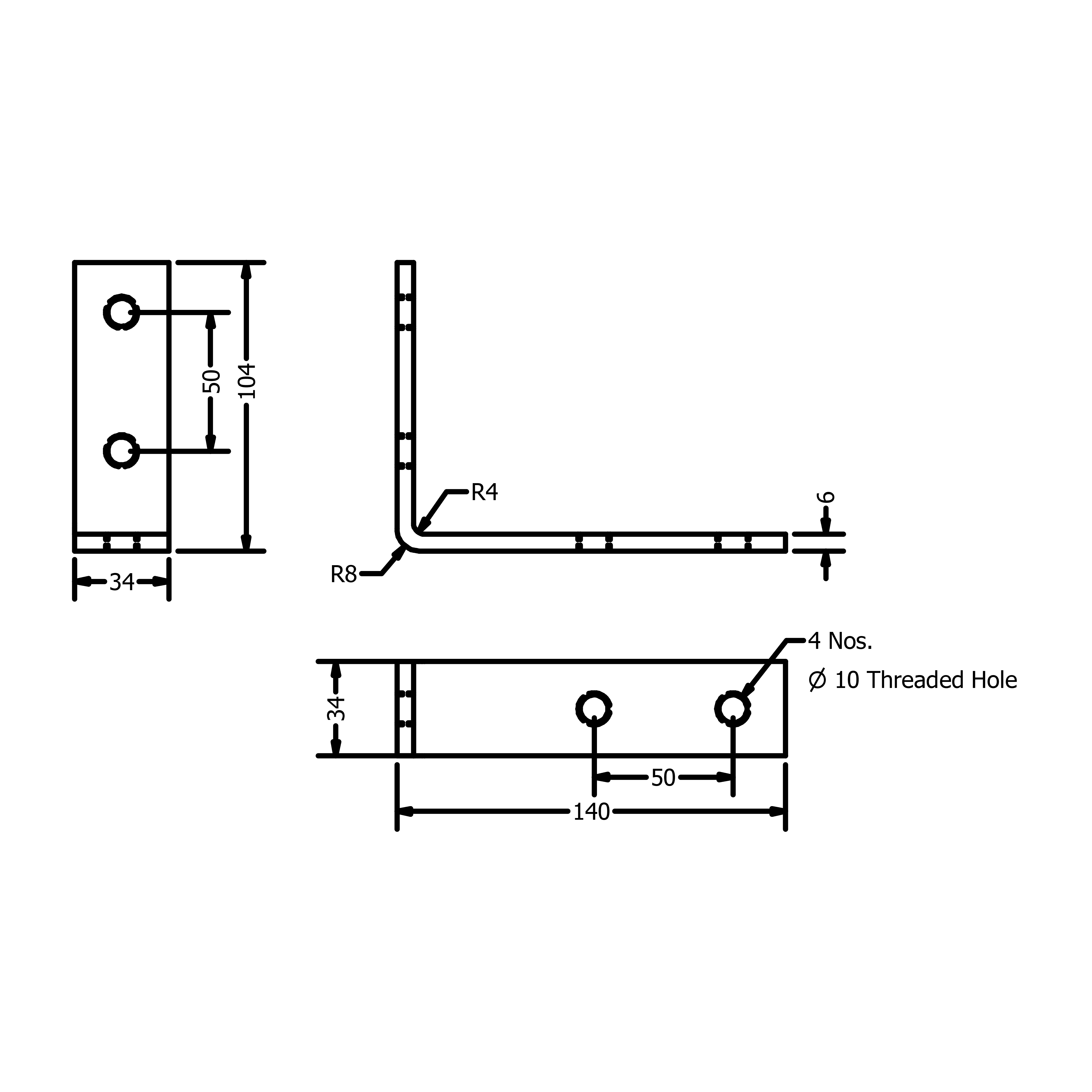 FXR Mounting Angle 90 (Internal) (1)